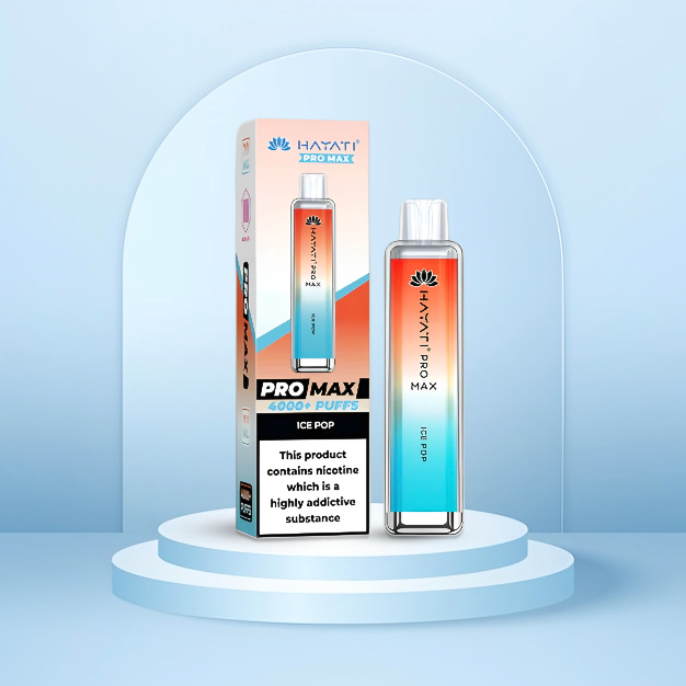 Hayati Pro Max 4K mit Eis-am-Stiel-Aroma